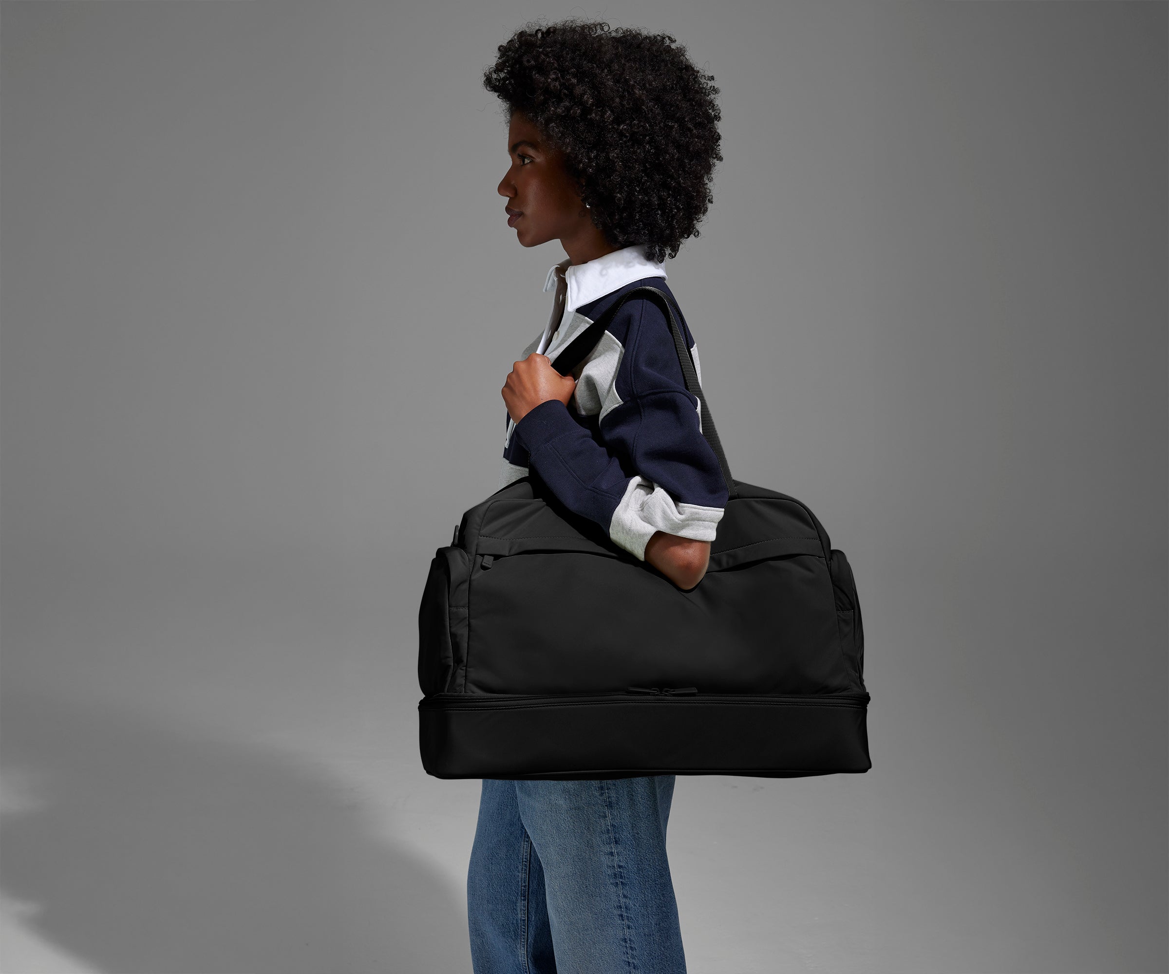 Featherlight Weekender in Jet Black