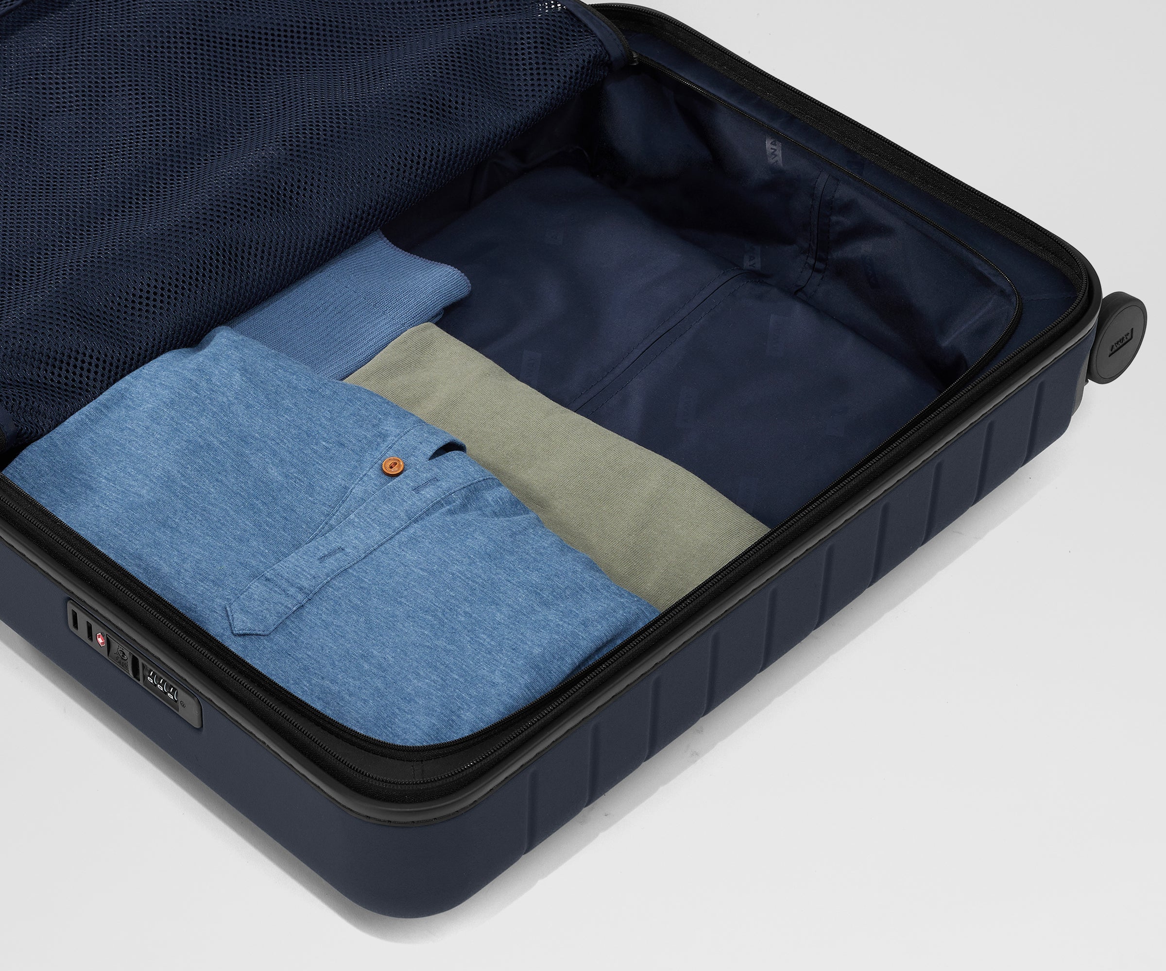 The Executive Carry-On in Navy Blue