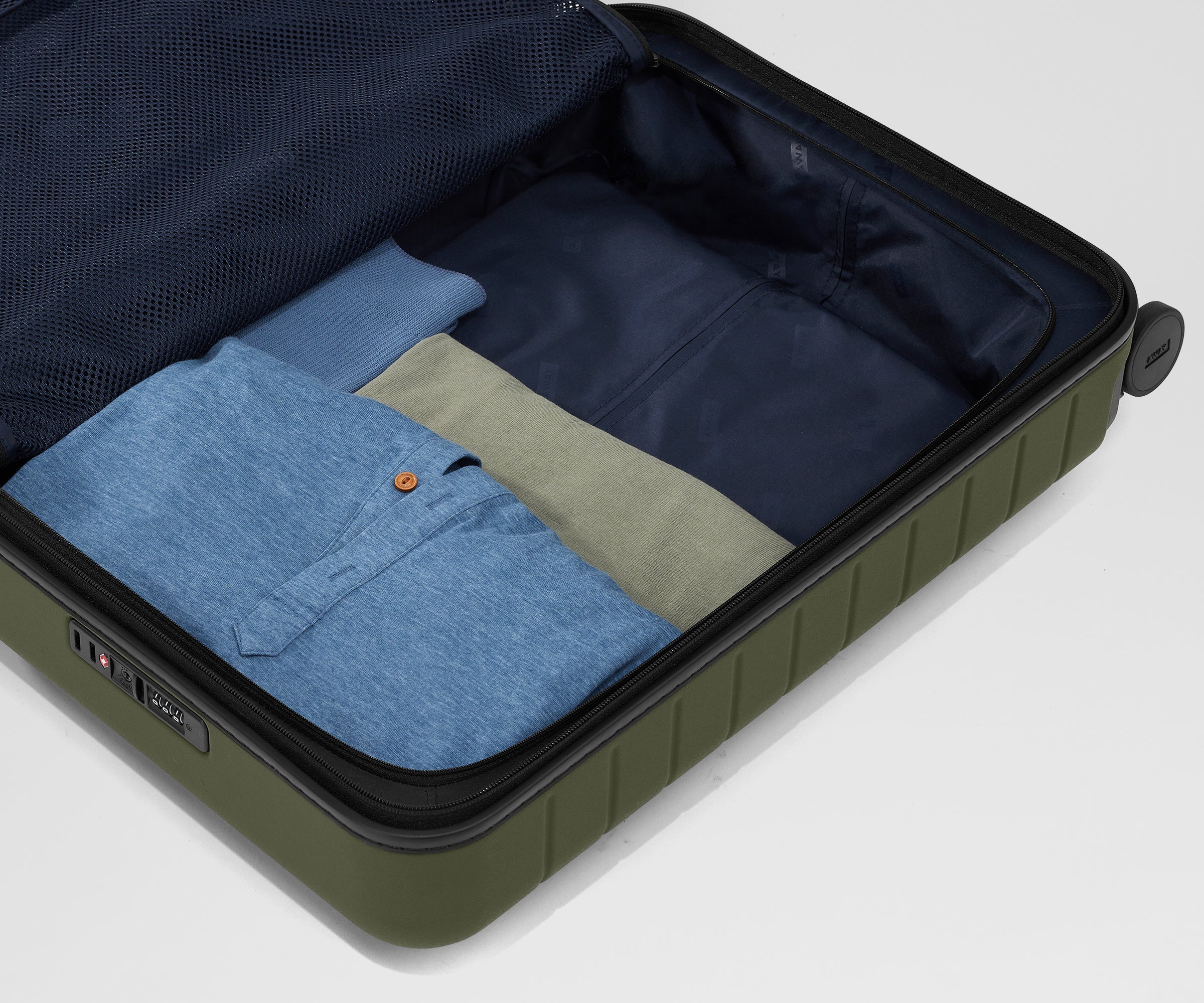 The Executive Carry-On in Olive Green