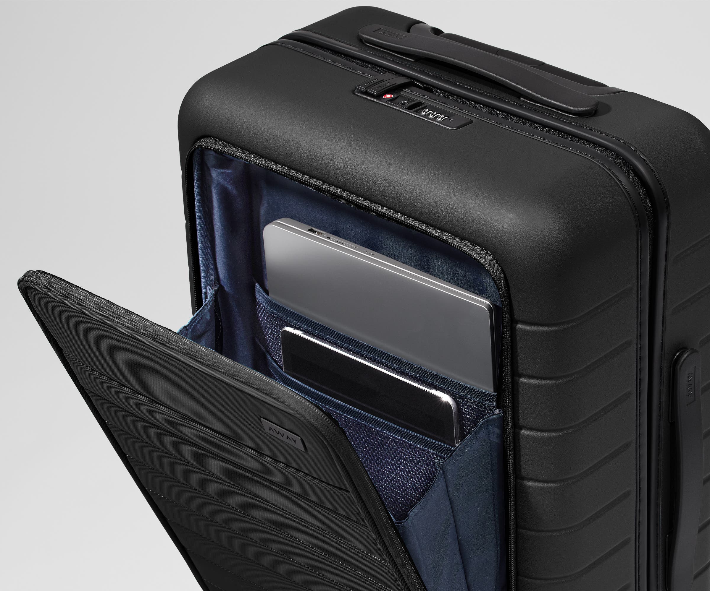 The Executive Carry-On in Jet Black