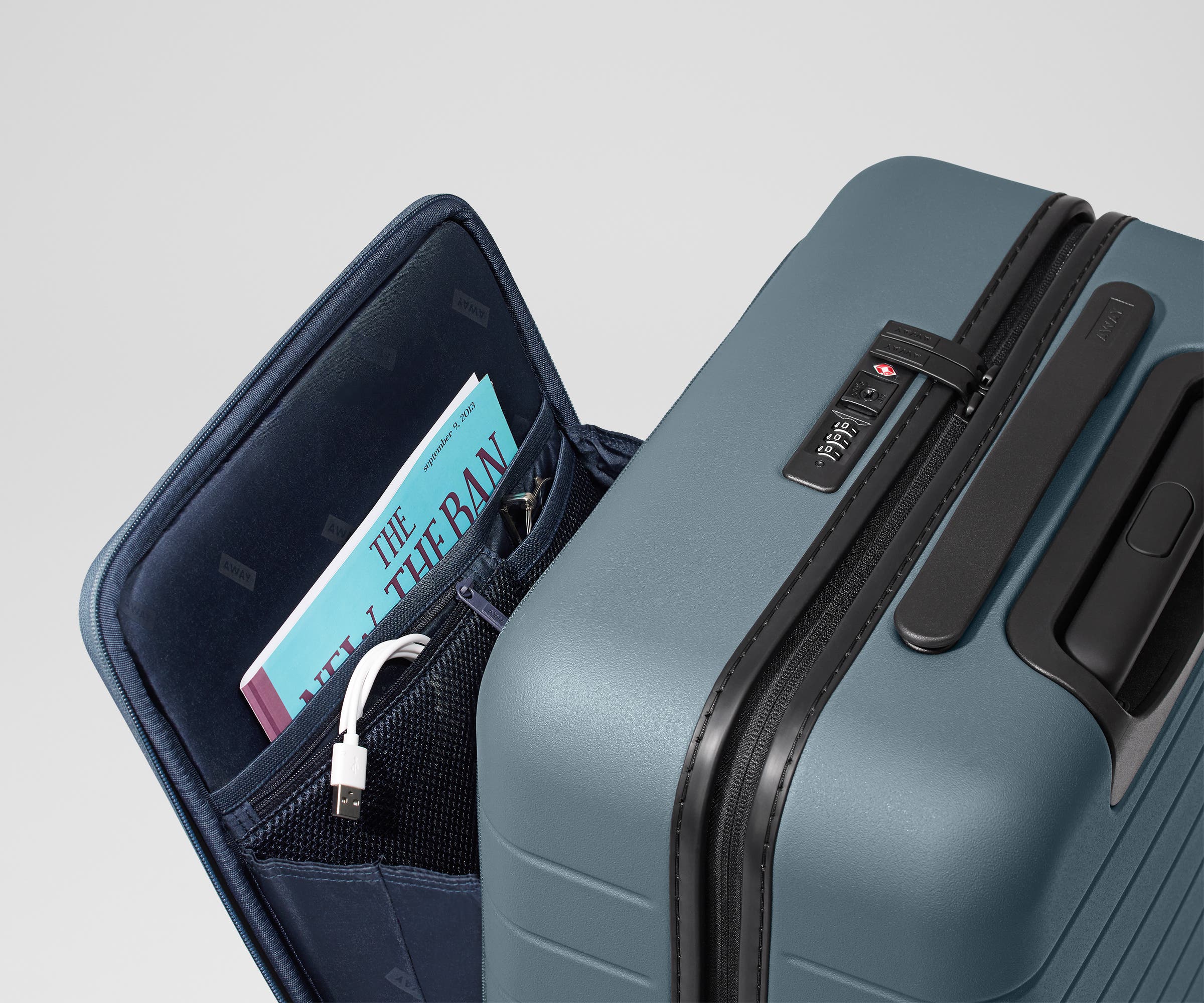 The Executive Carry-On in Coast Blue