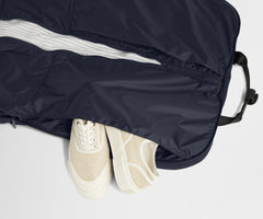 Garment Bag in Navy Blue