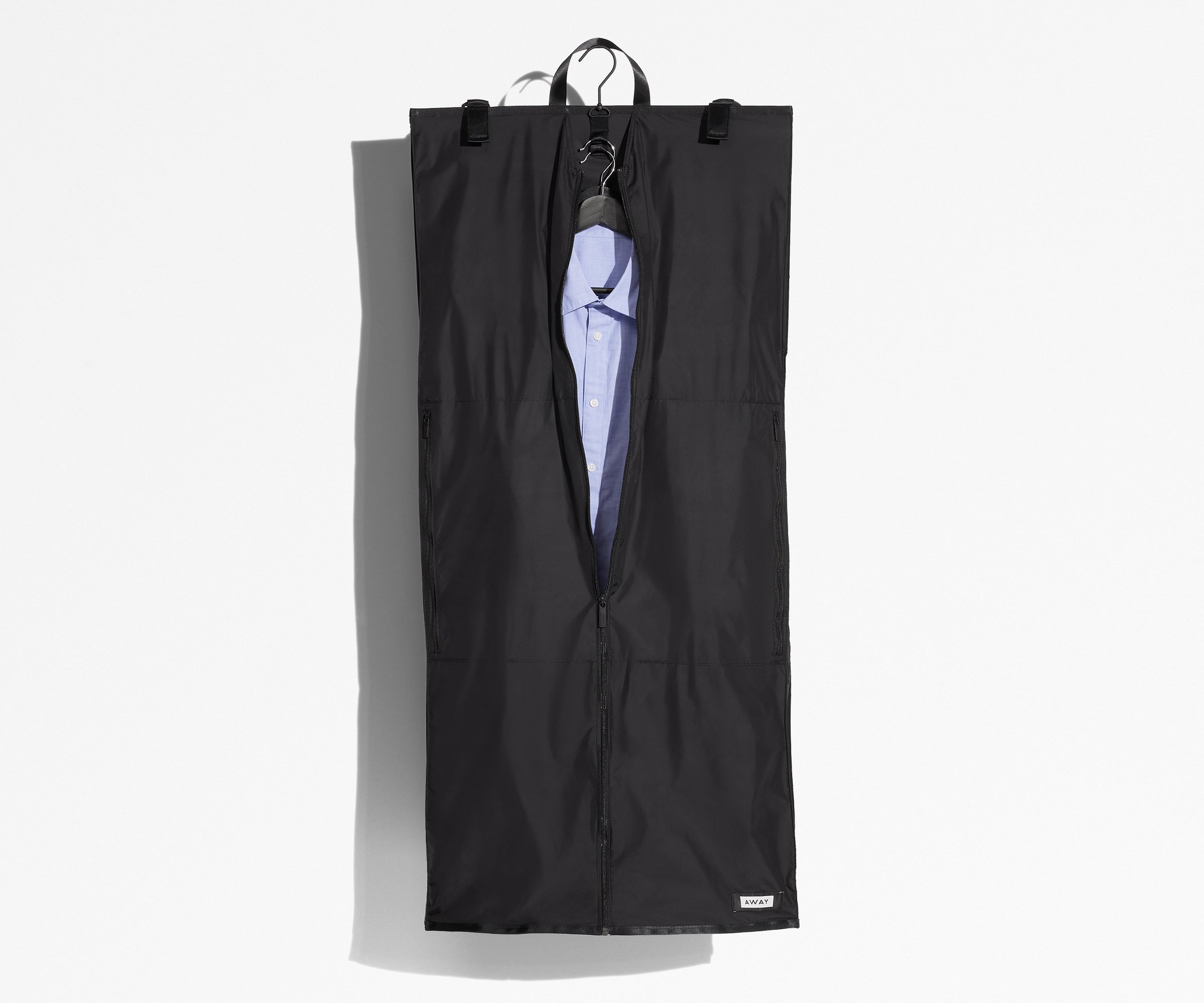 The Centerfold Garment Sleeve in Jet Black