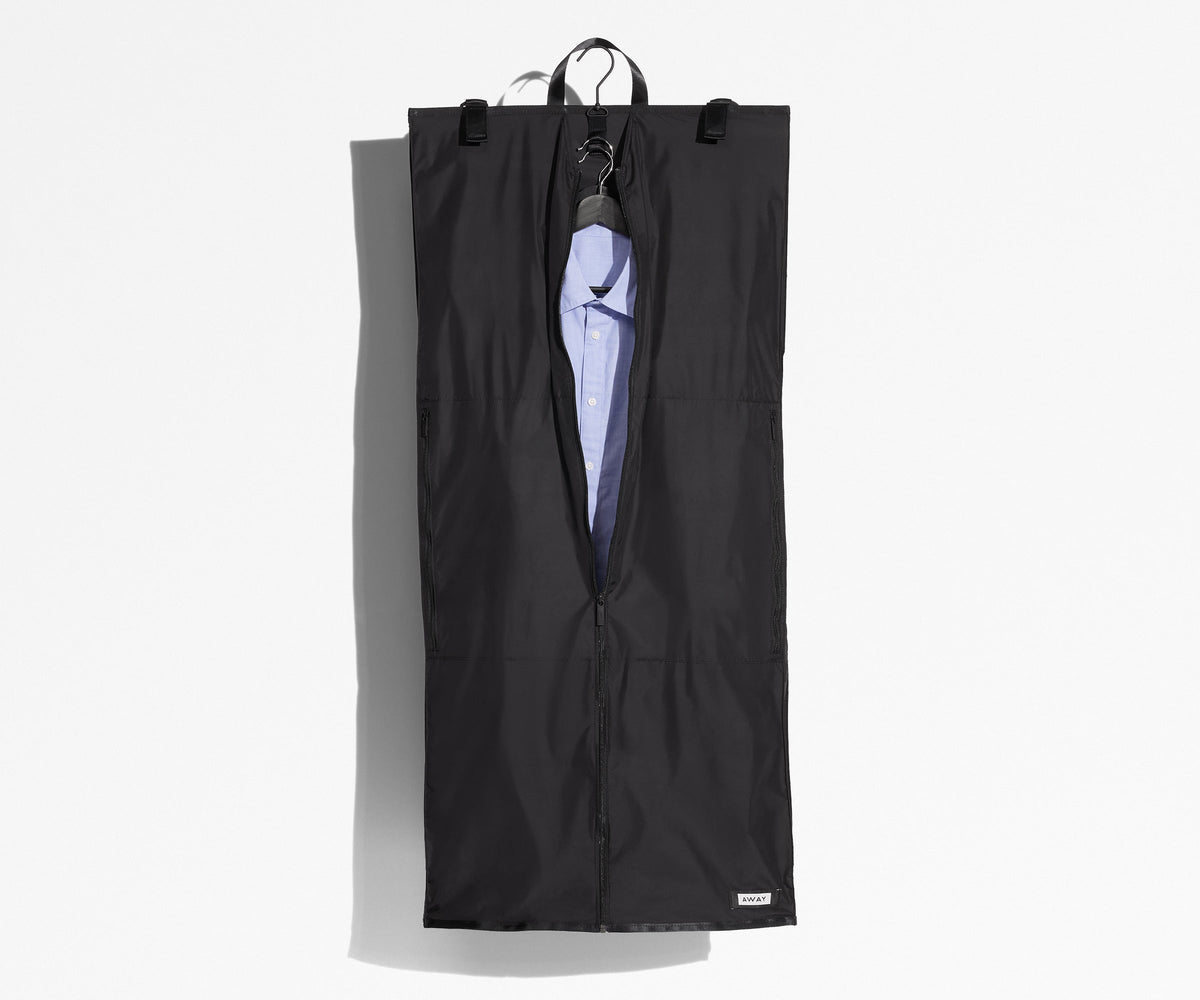The Centerfold Garment Sleeve in Jet Black