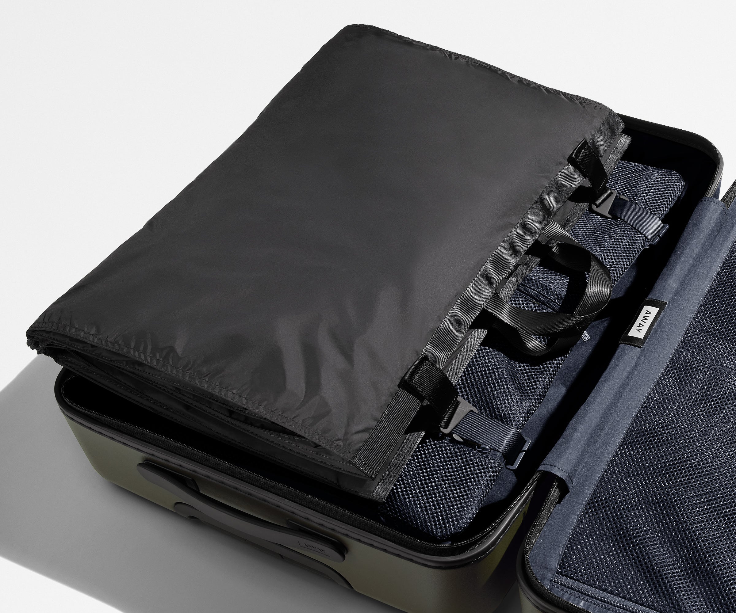 The Centerfold Garment Sleeve in Jet Black