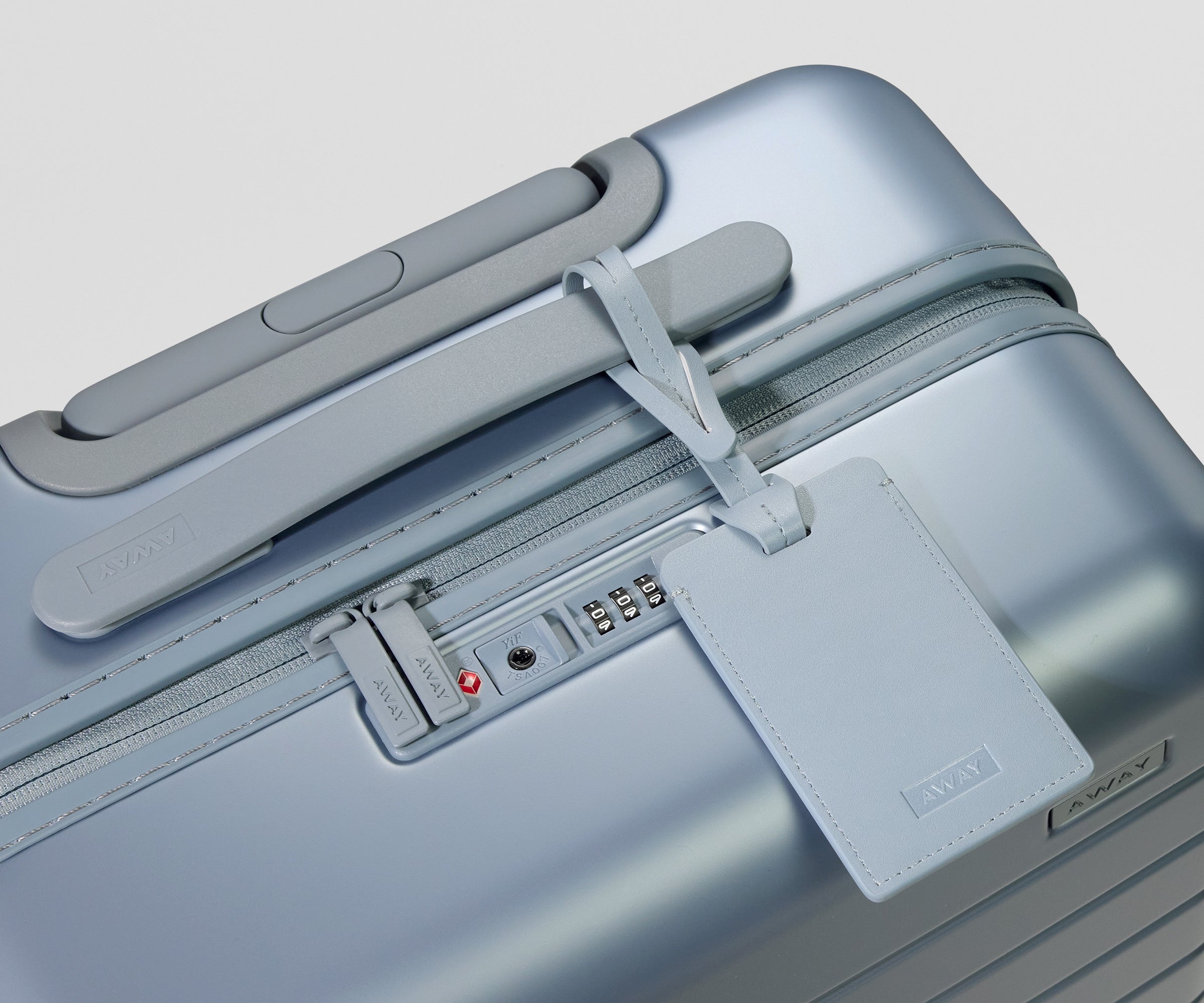 The Bigger Carry-On in Arctic Blue