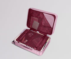 The Bigger Carry-On in Glacial Pink