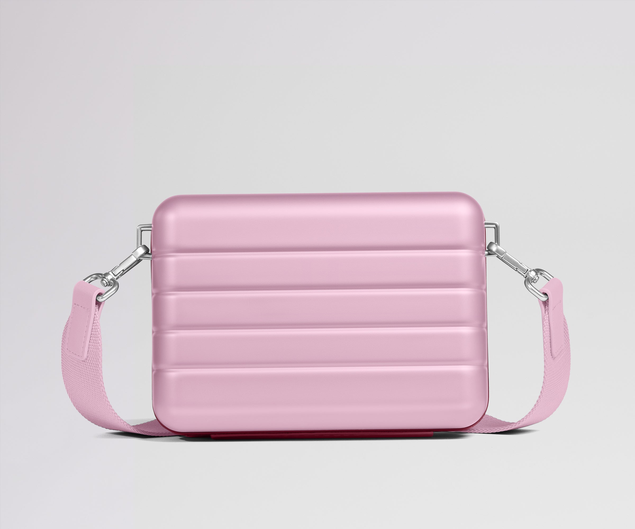 The Mini Crossbody in Glacial Pink
