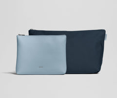 Pouch Duo in Arctic Blue
