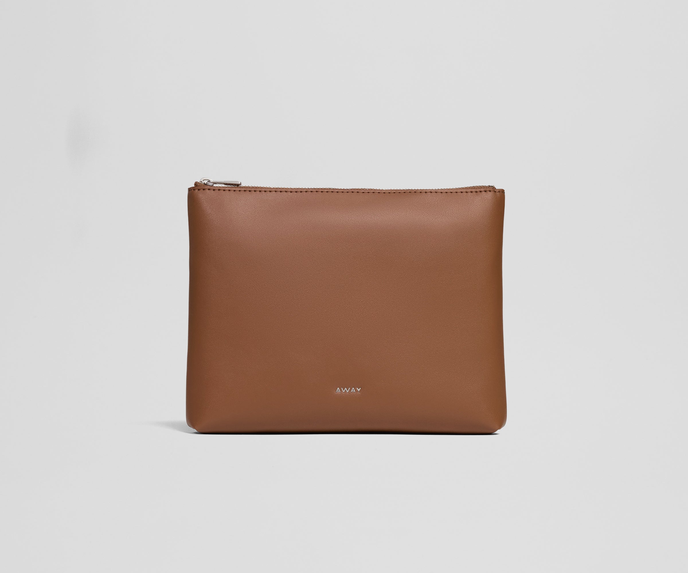 Pouch Duo in Saddle Brown