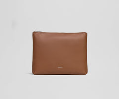 Pouch Duo in Saddle Brown