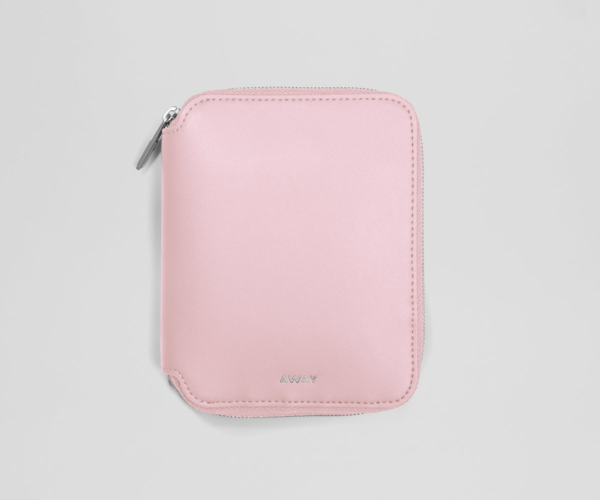 Slim Jewelry Organizer in Glacial Pink