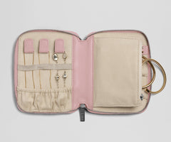 Slim Jewelry Organizer in Glacial Pink