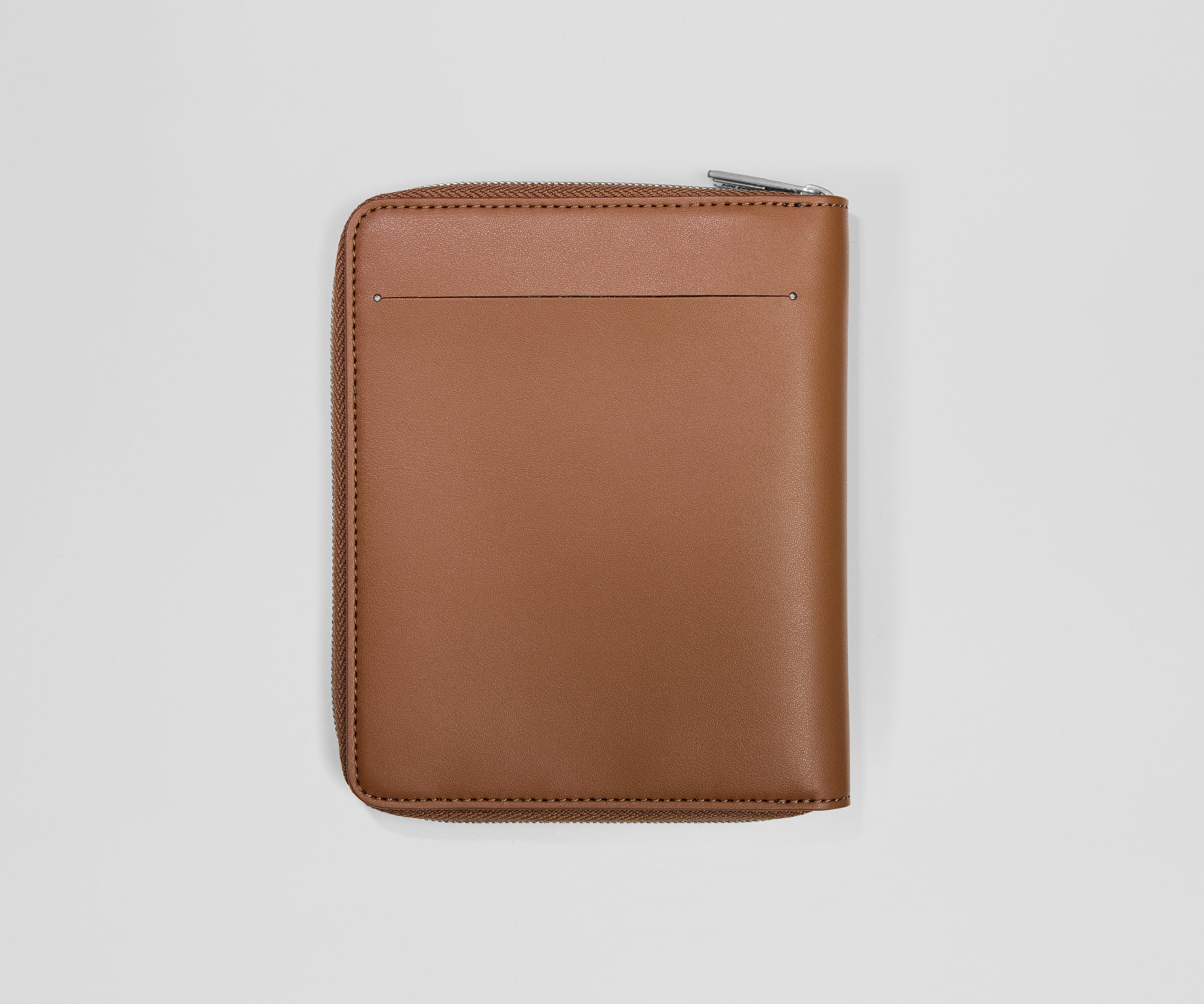 Travel Wallet in Saddle Brown