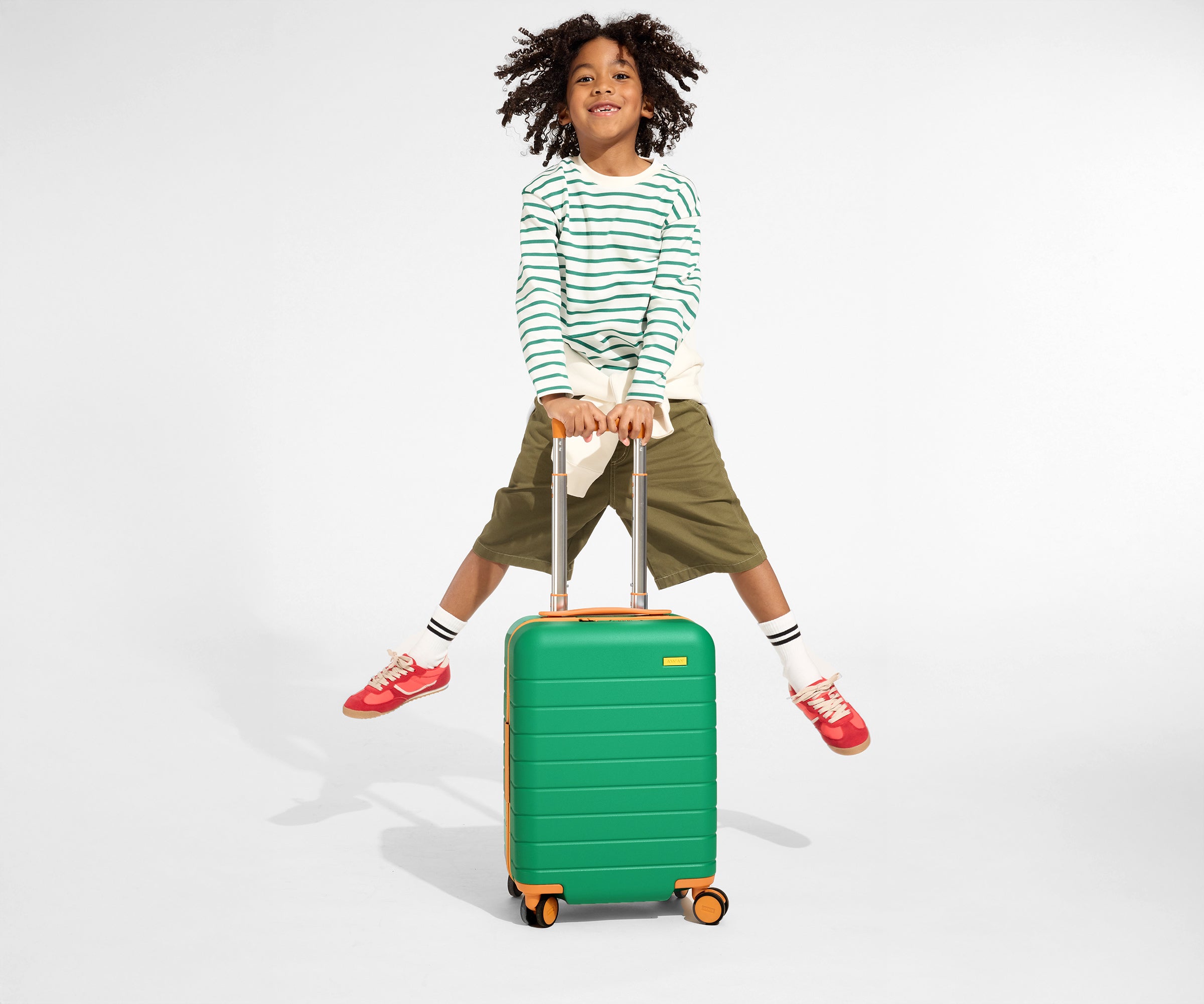 The Kids Carry-On in Froggy Green