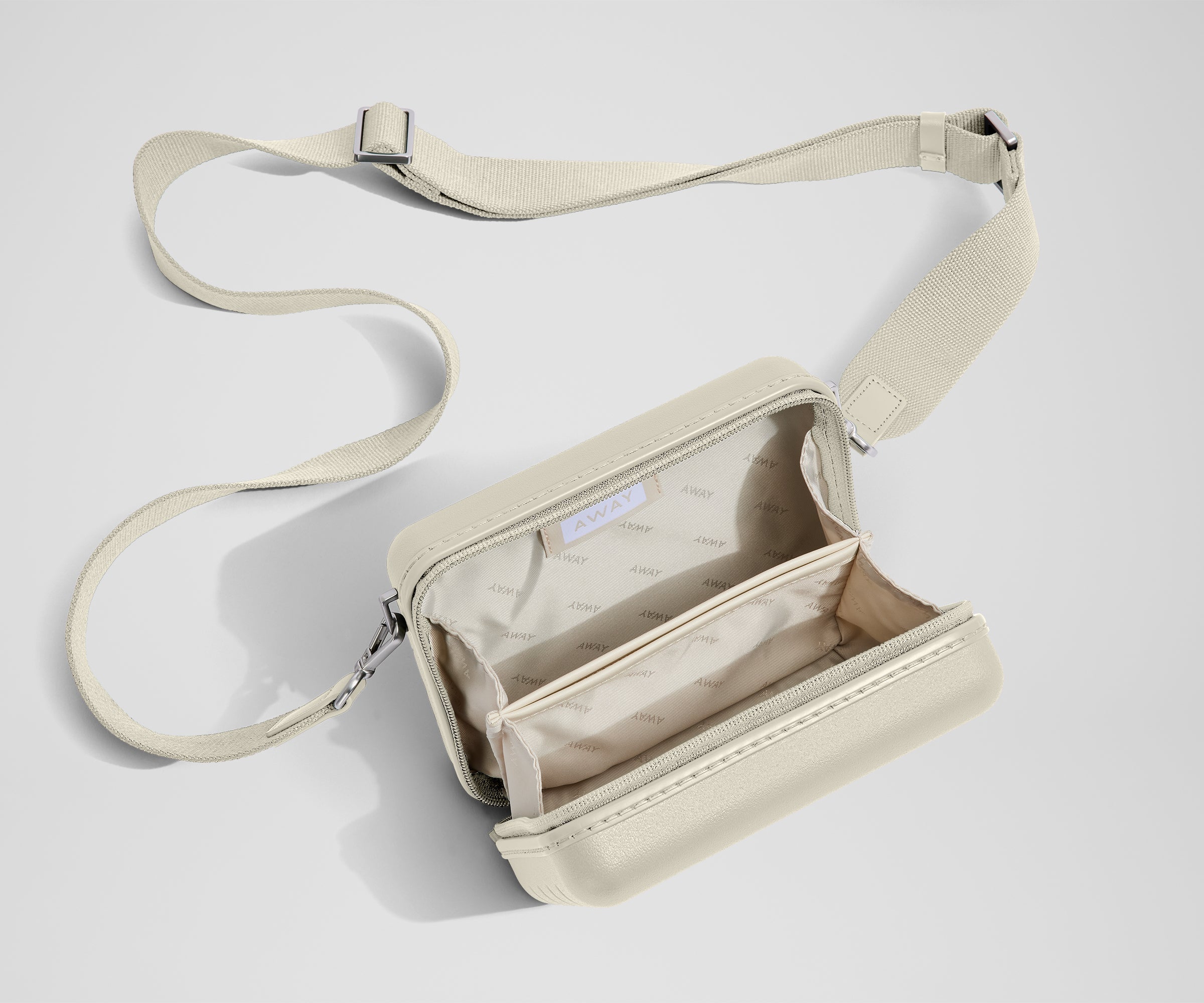The Mini Crossbody in Salt White
