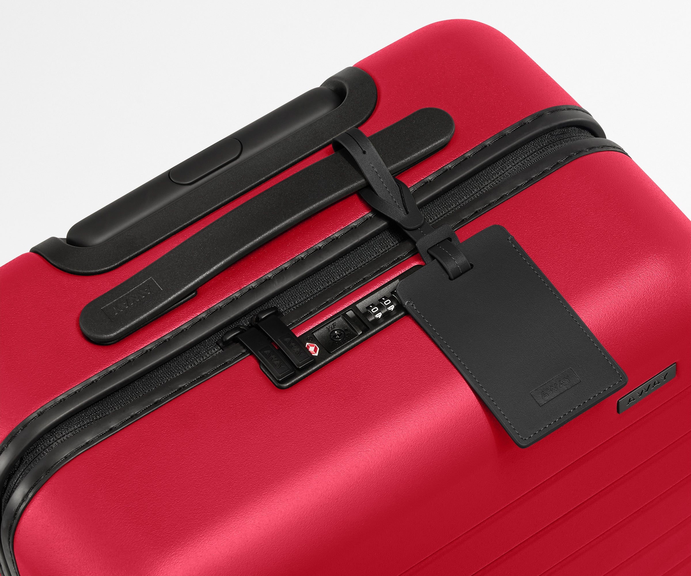 The Carry-On in Cherry Red