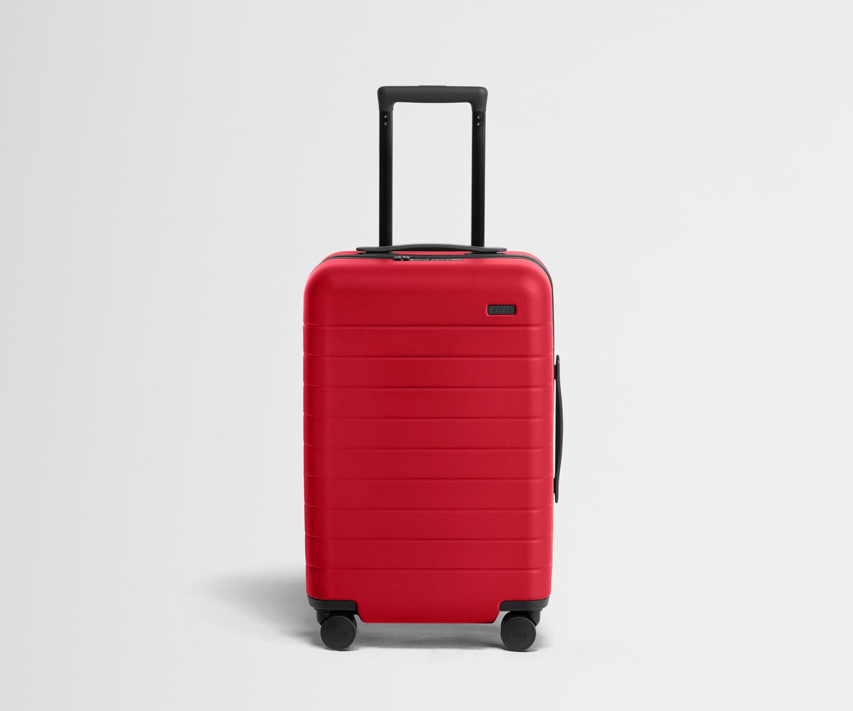 The Carry-On in Cherry Red