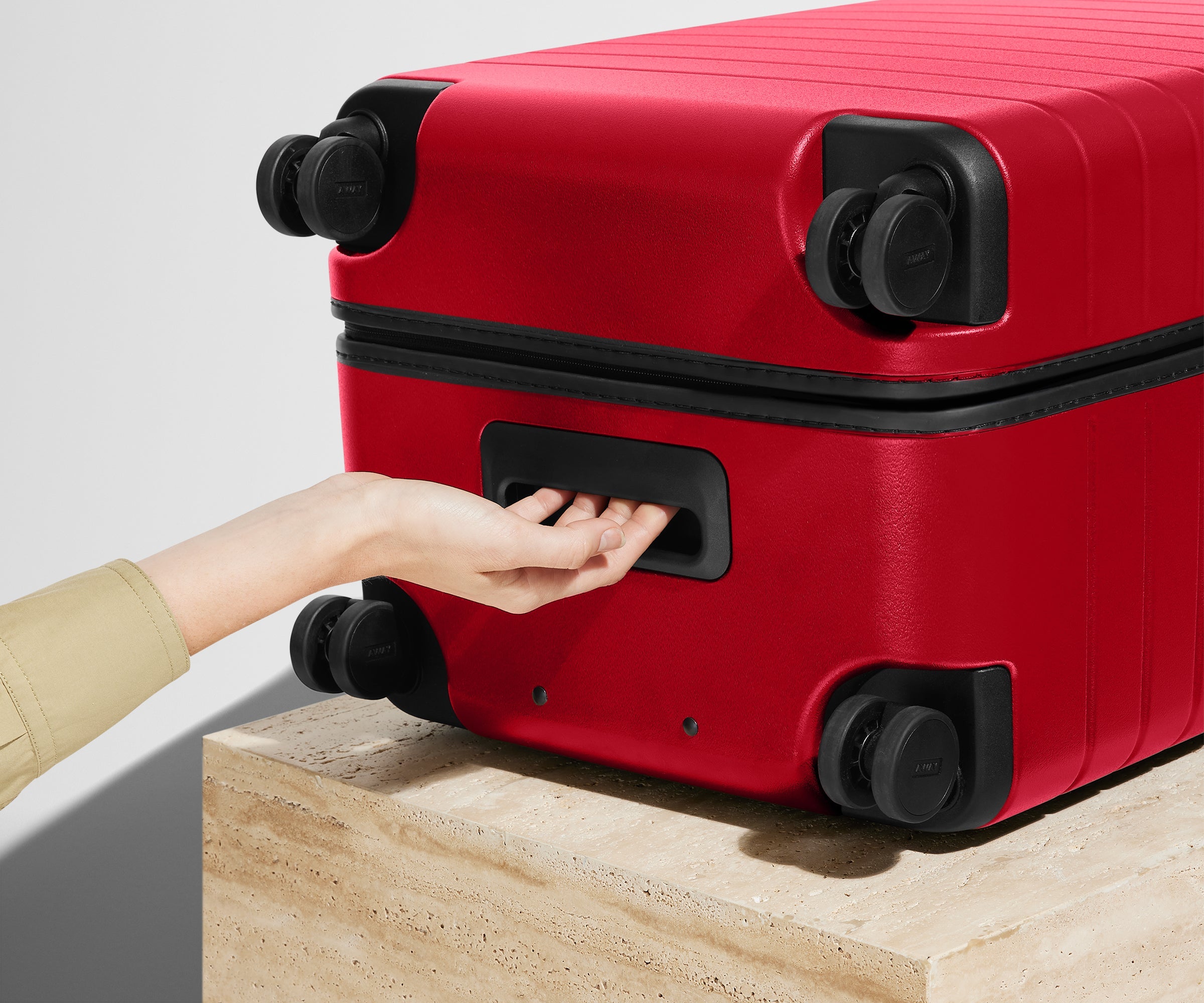 The Trunk in Cherry Red