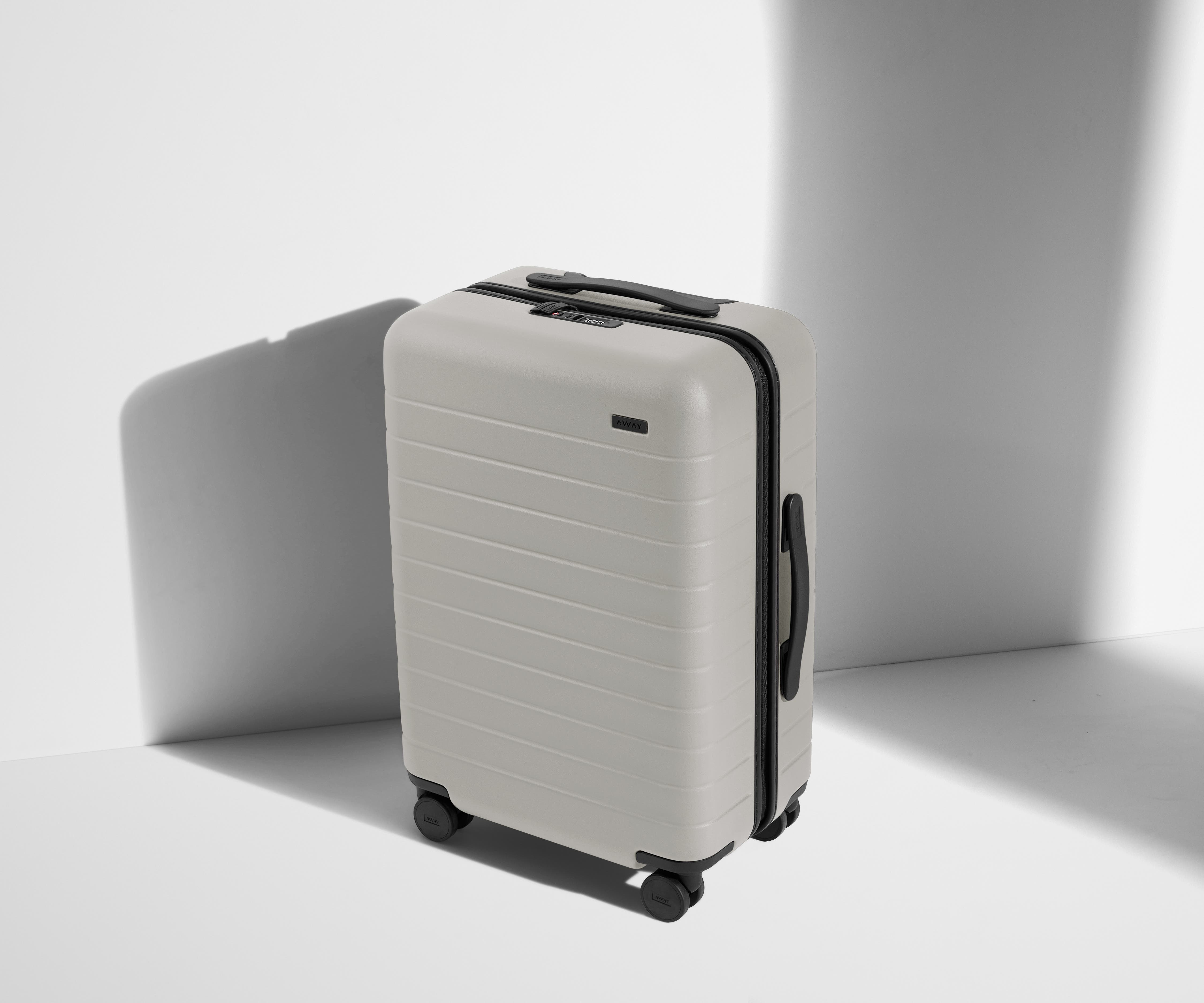 The Bigger Carry-On in Cloud Gray