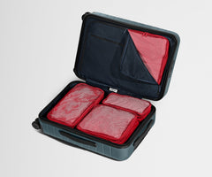 The Insider Packing Cubes in Cherry Red
