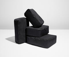 The Insider Packing Cubes in Jet Black