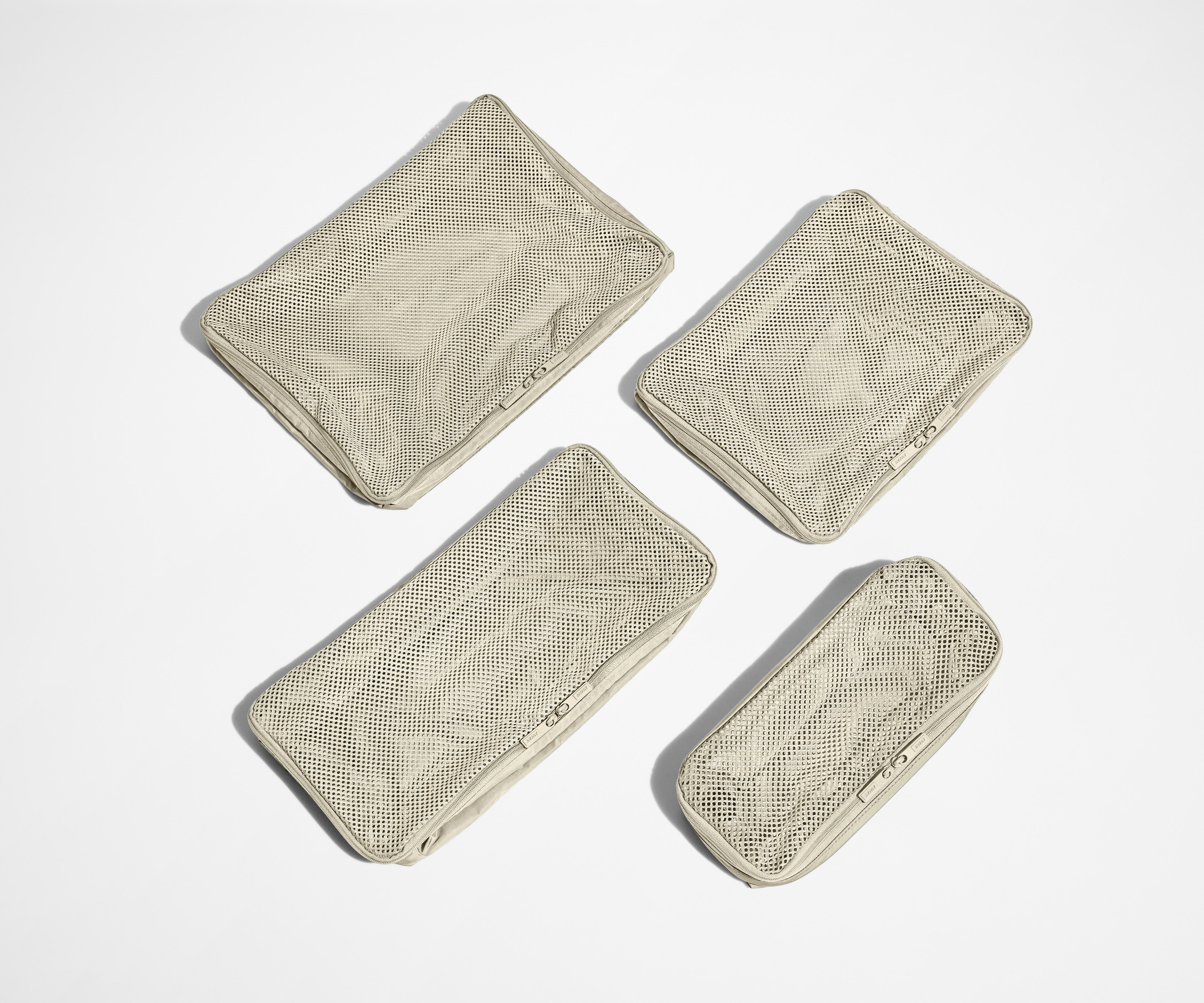 The Insider Packing Cubes in Salt White