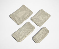The Insider Packing Cubes in Salt White