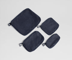 Compression Packing Cubes in Navy Blue