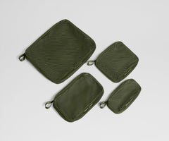 Compression Packing Cubes in Olive Green