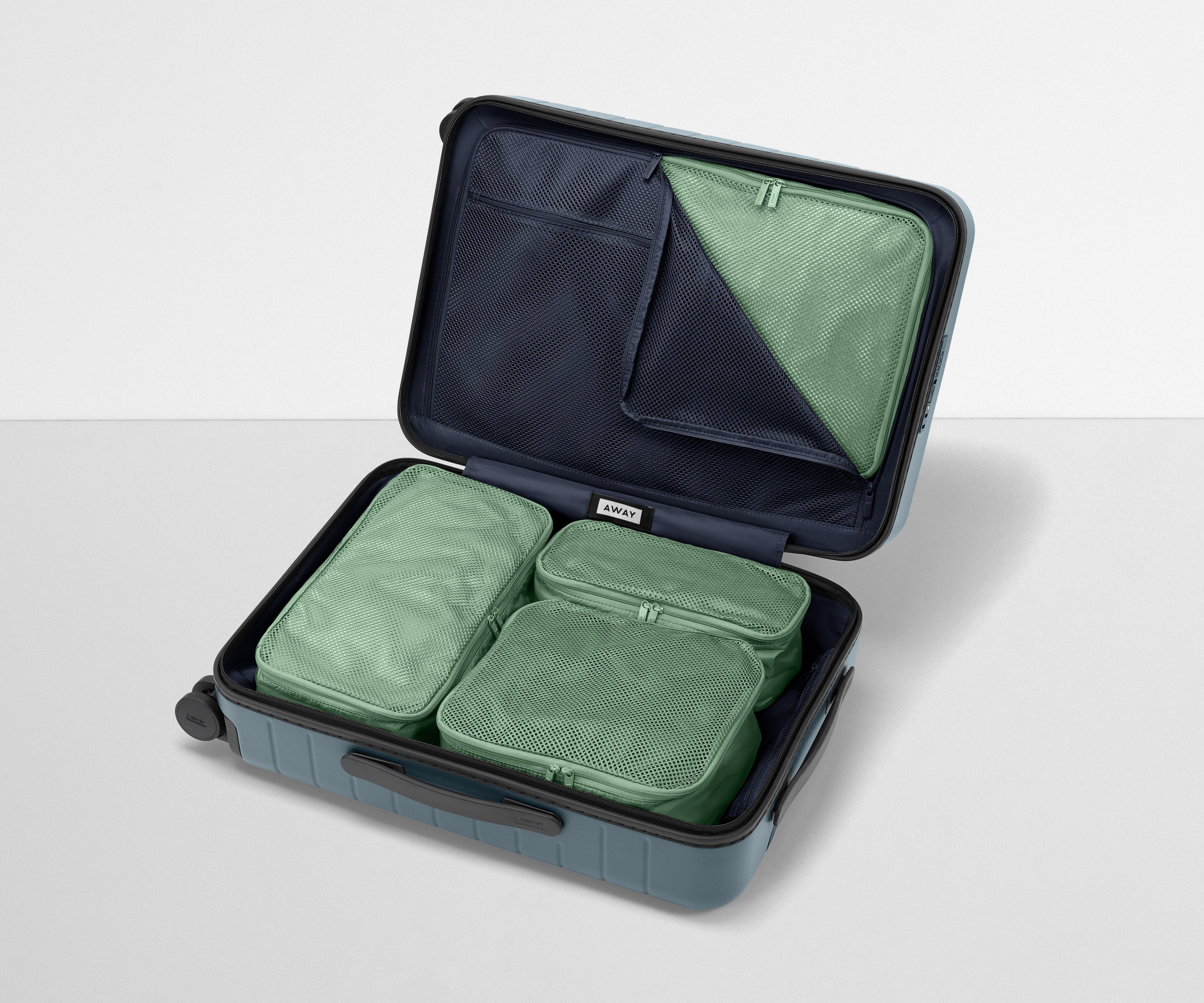 The Insider Packing Cubes in Sea Green