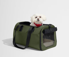 The Pet Carrier in Olive Green