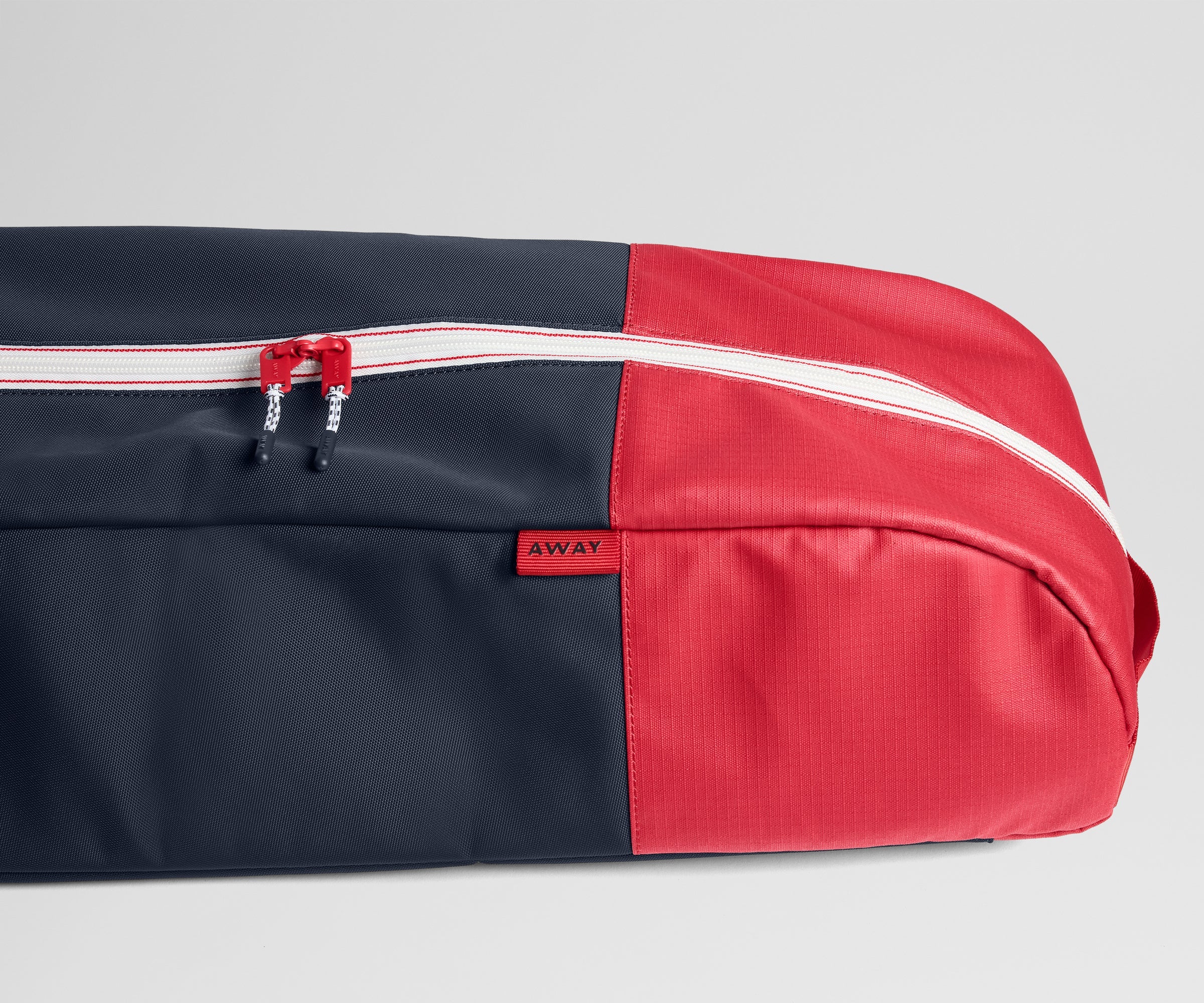 Roll-Top Ski Bag in Navy Blue