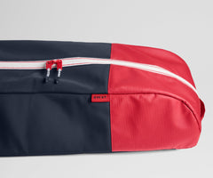 Roll-Top Ski Bag in Navy Blue