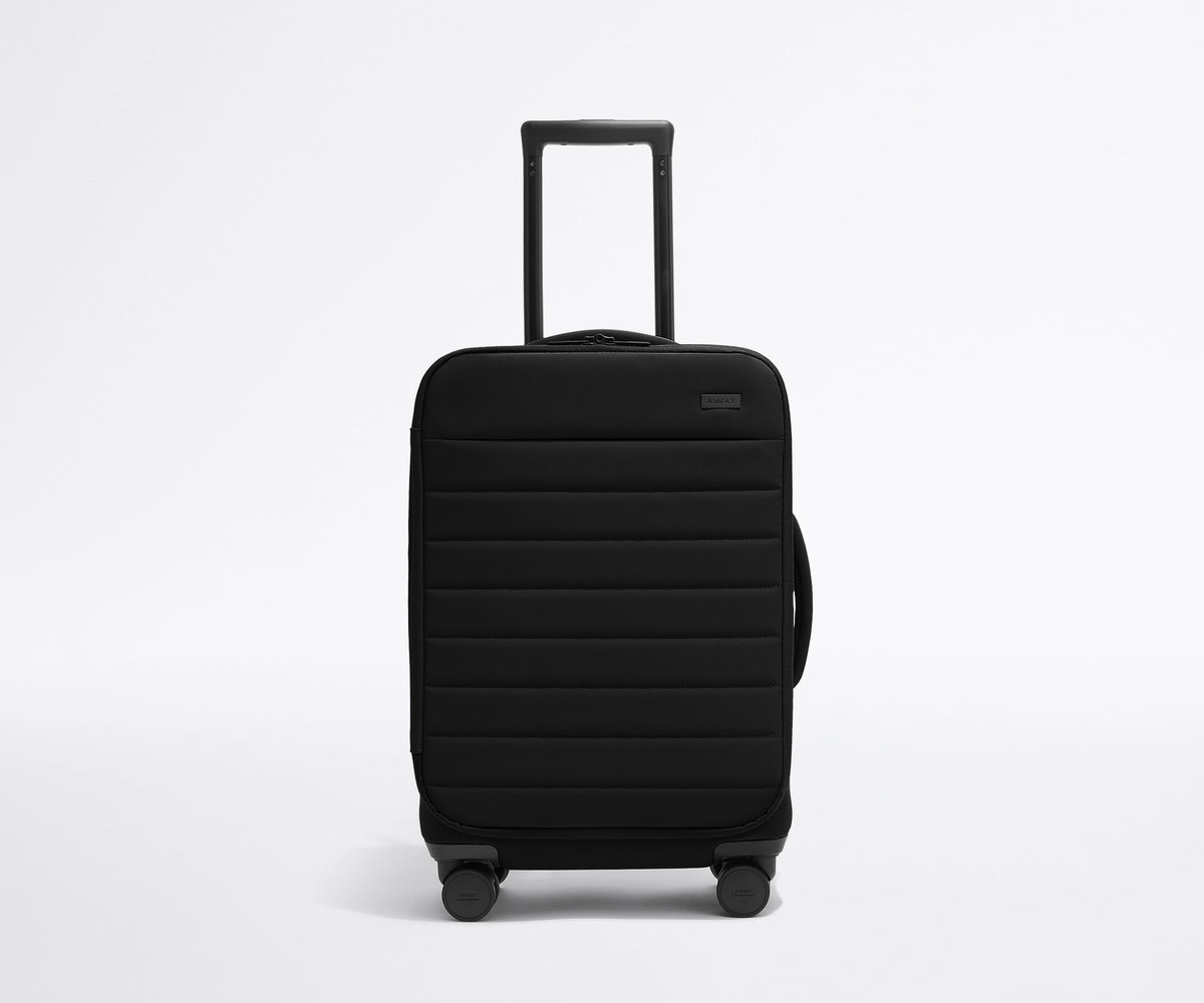 The Softside Carry-On in Jet Black