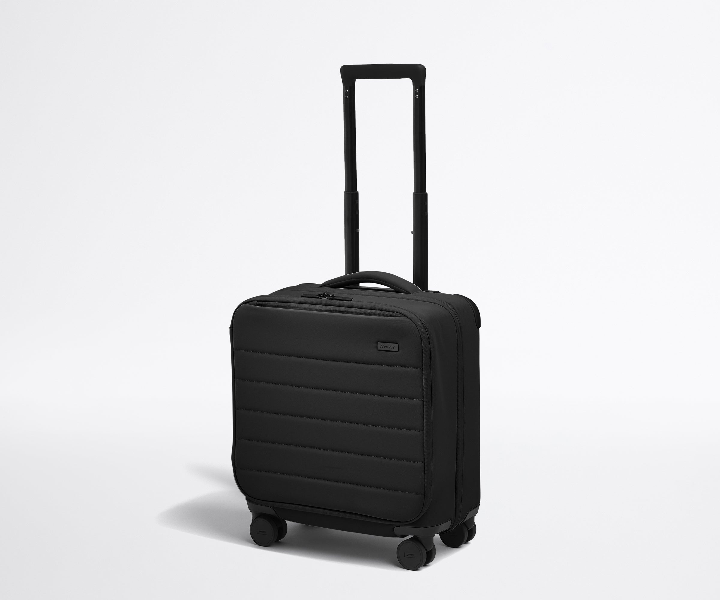 The Softside Compact Carry-On in Jet Black