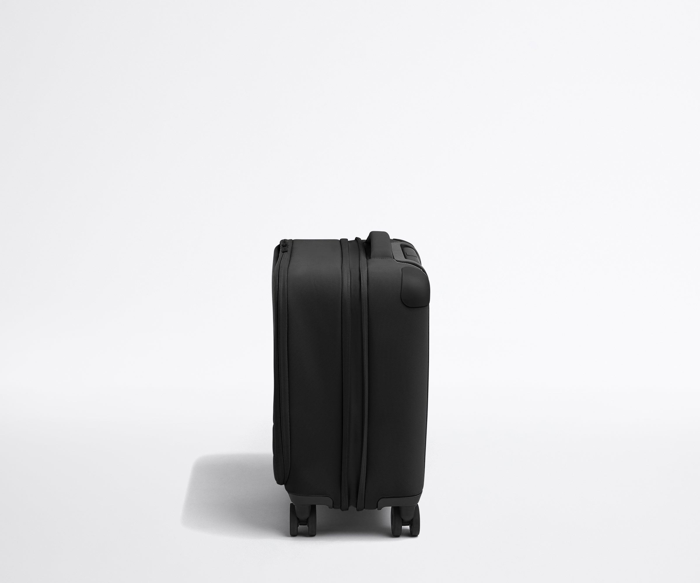 The Softside Compact Carry-On in Jet Black