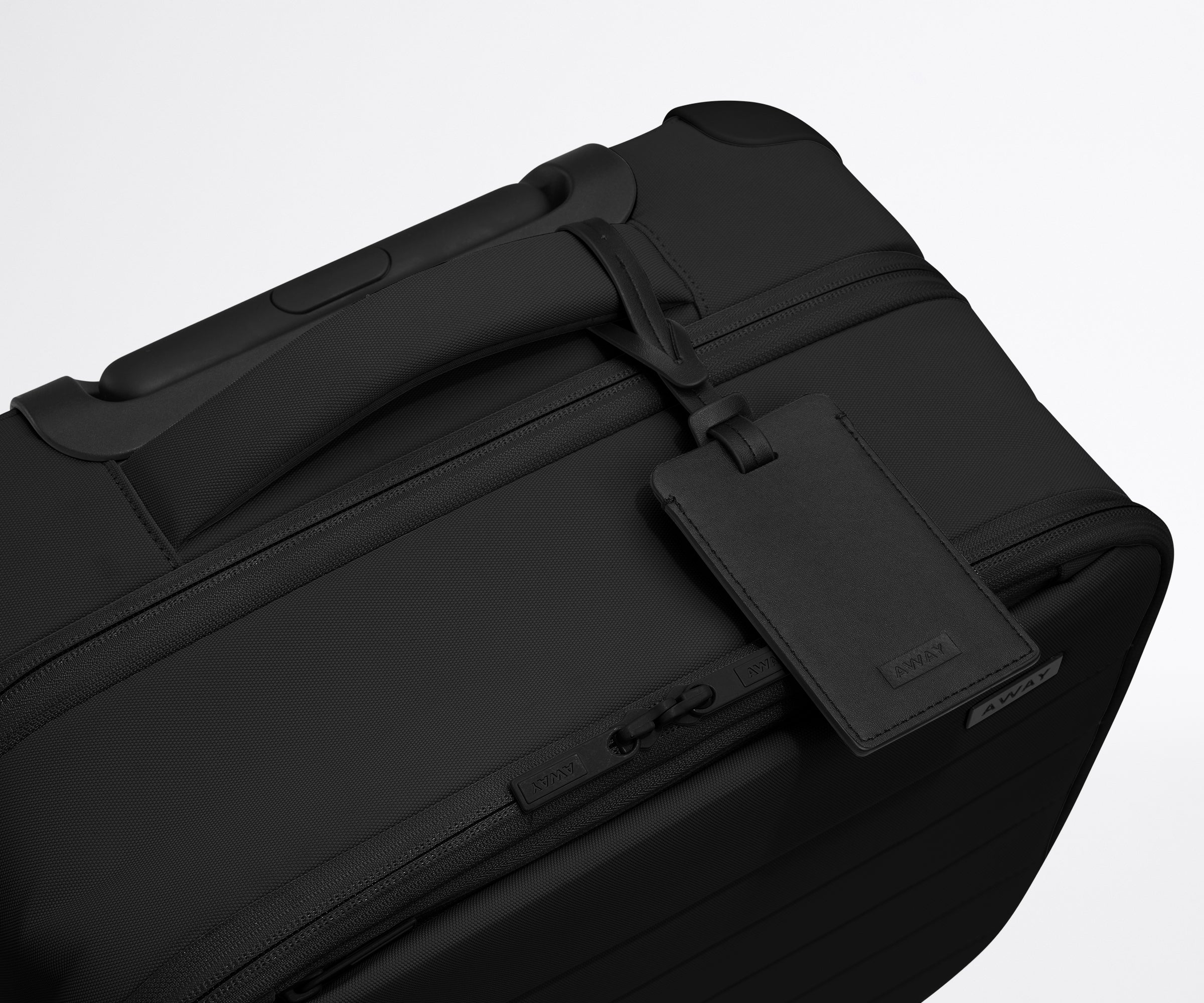 The Softside Compact Carry-On in Jet Black