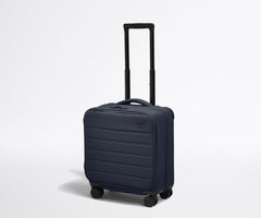 The Softside Compact Carry-On in Navy Blue