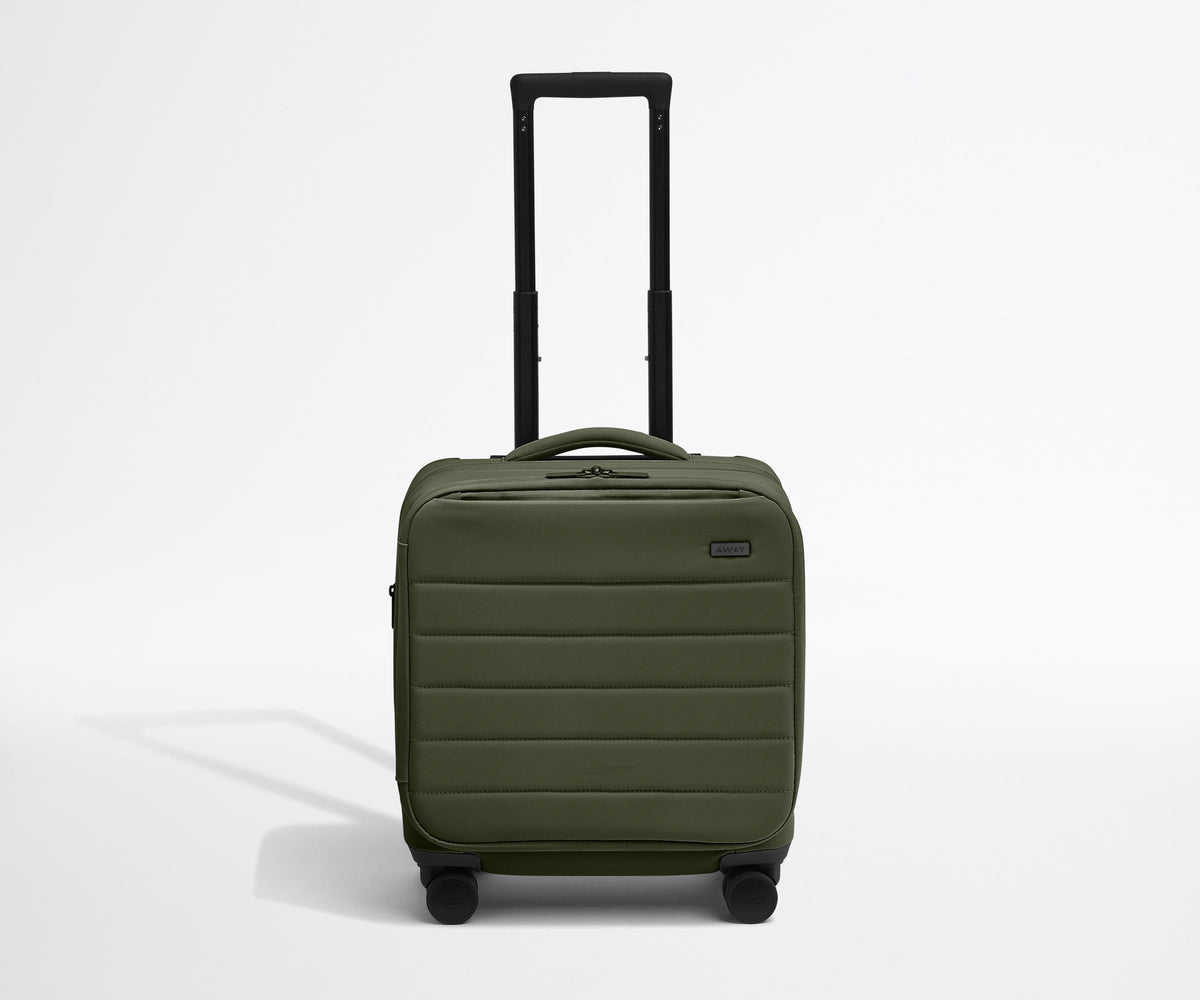 The Softside Compact Carry-On in Olive Green