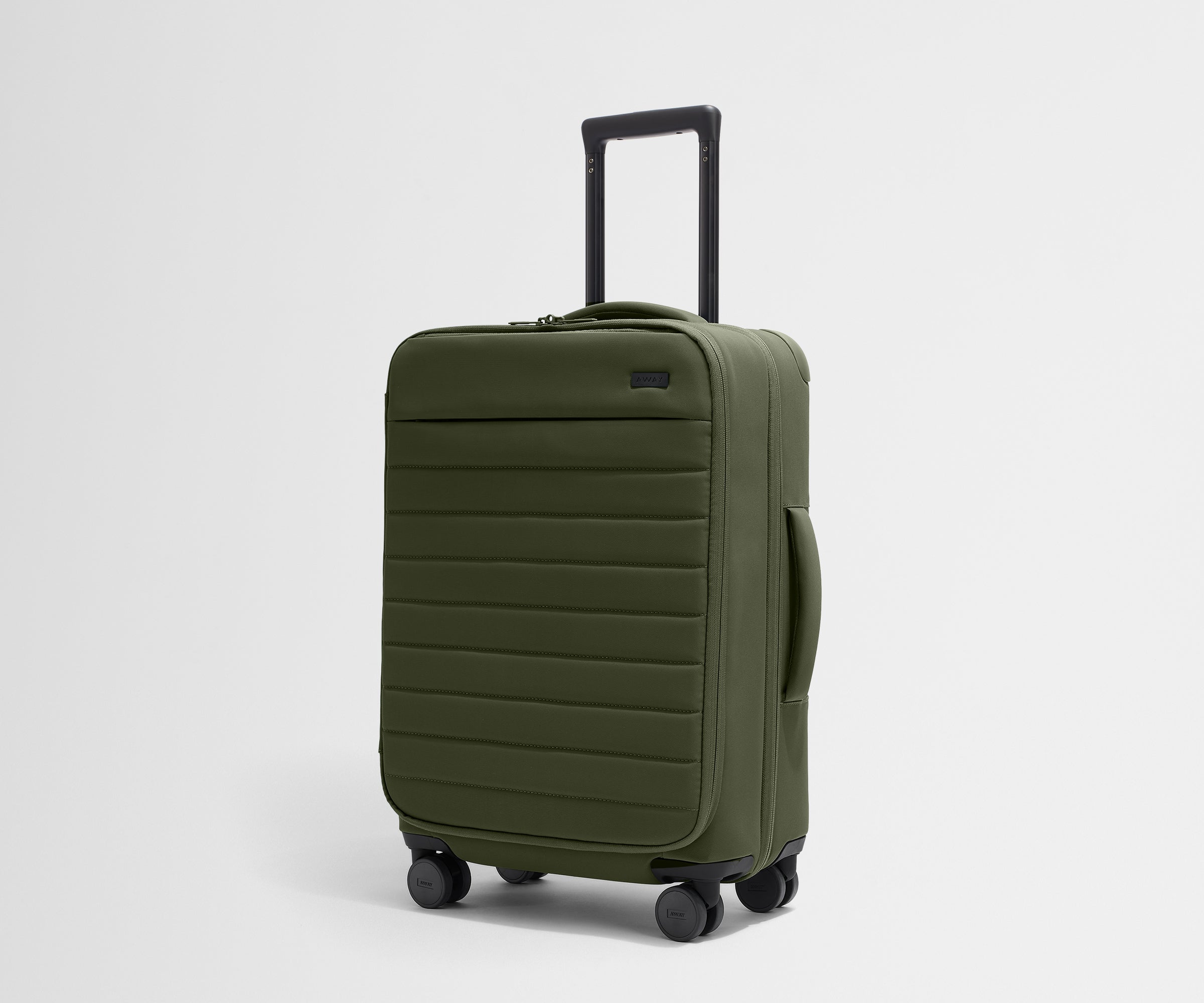 The Softside Bigger Carry-On in Olive Green