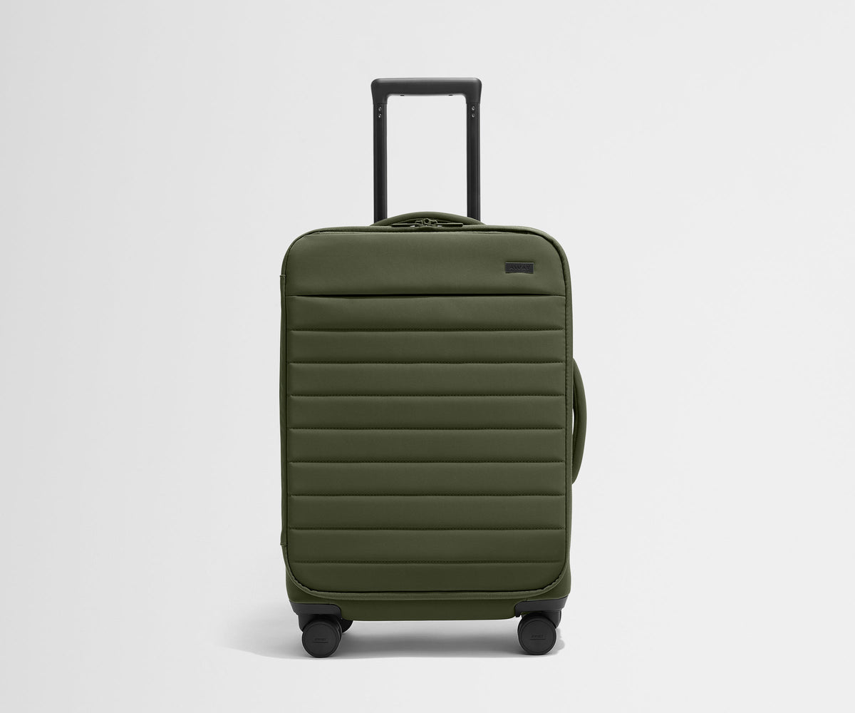 The Softside Bigger Carry-On in Olive Green