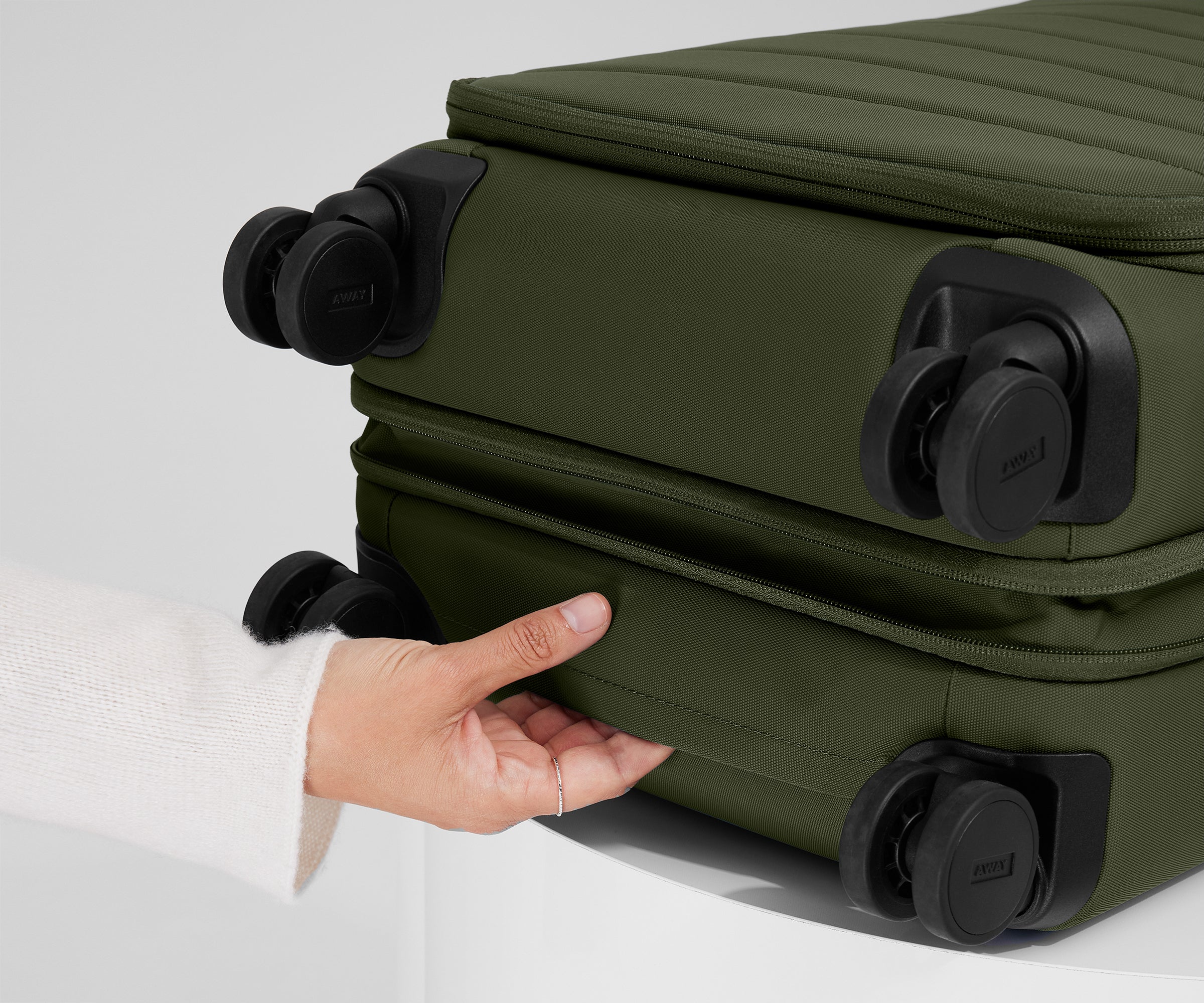 The Softside Carry-On in Olive Green
