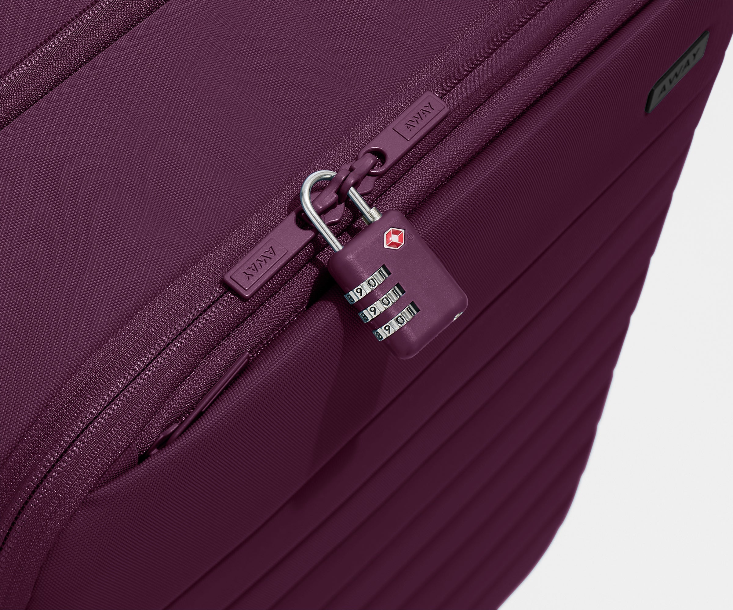 The Softside Carry-On in Plum Purple
