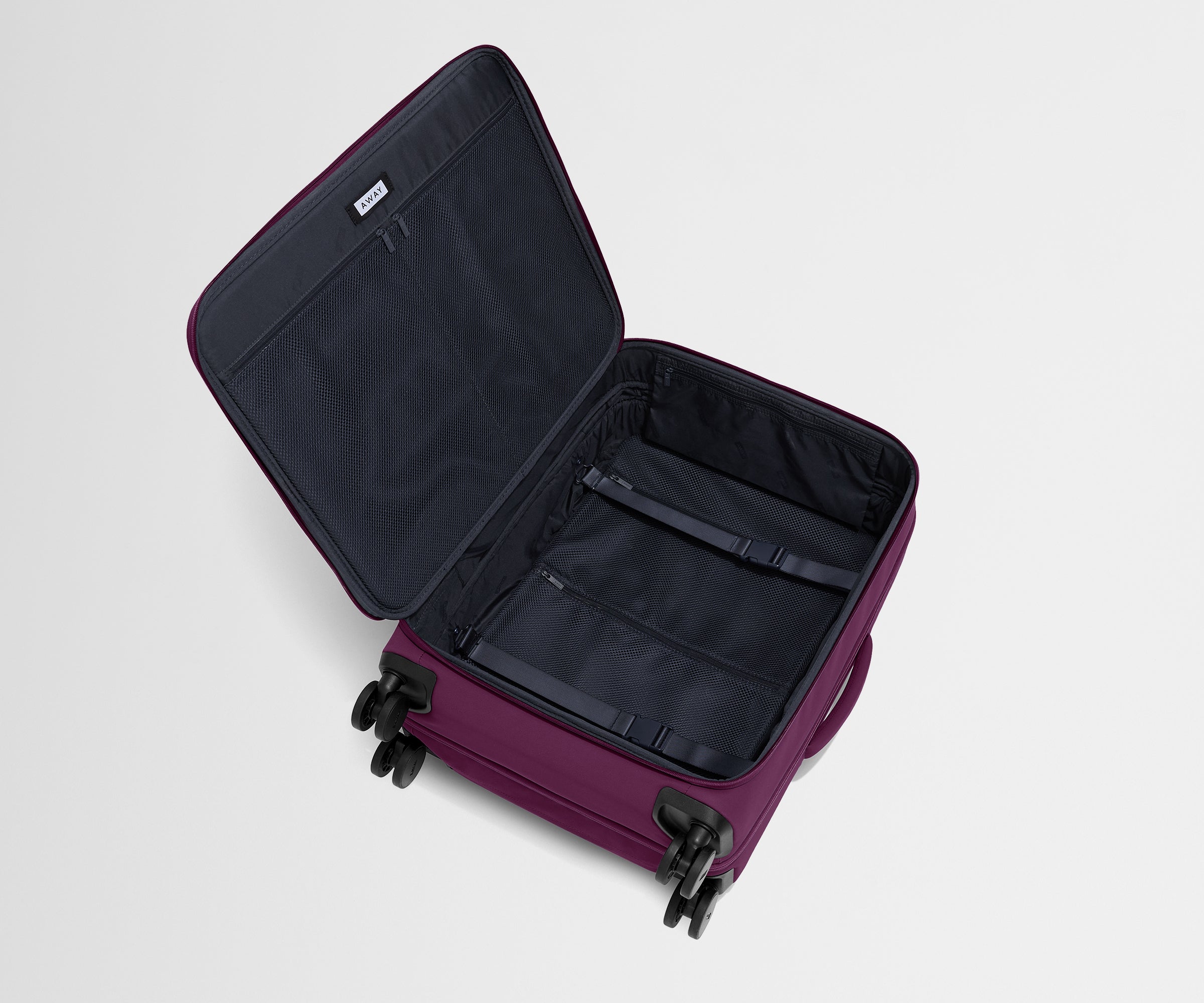 The Softside Medium in Plum Purple