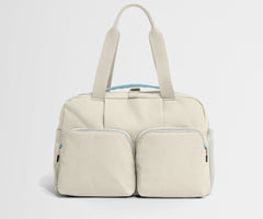 Gym Bag in Salt White