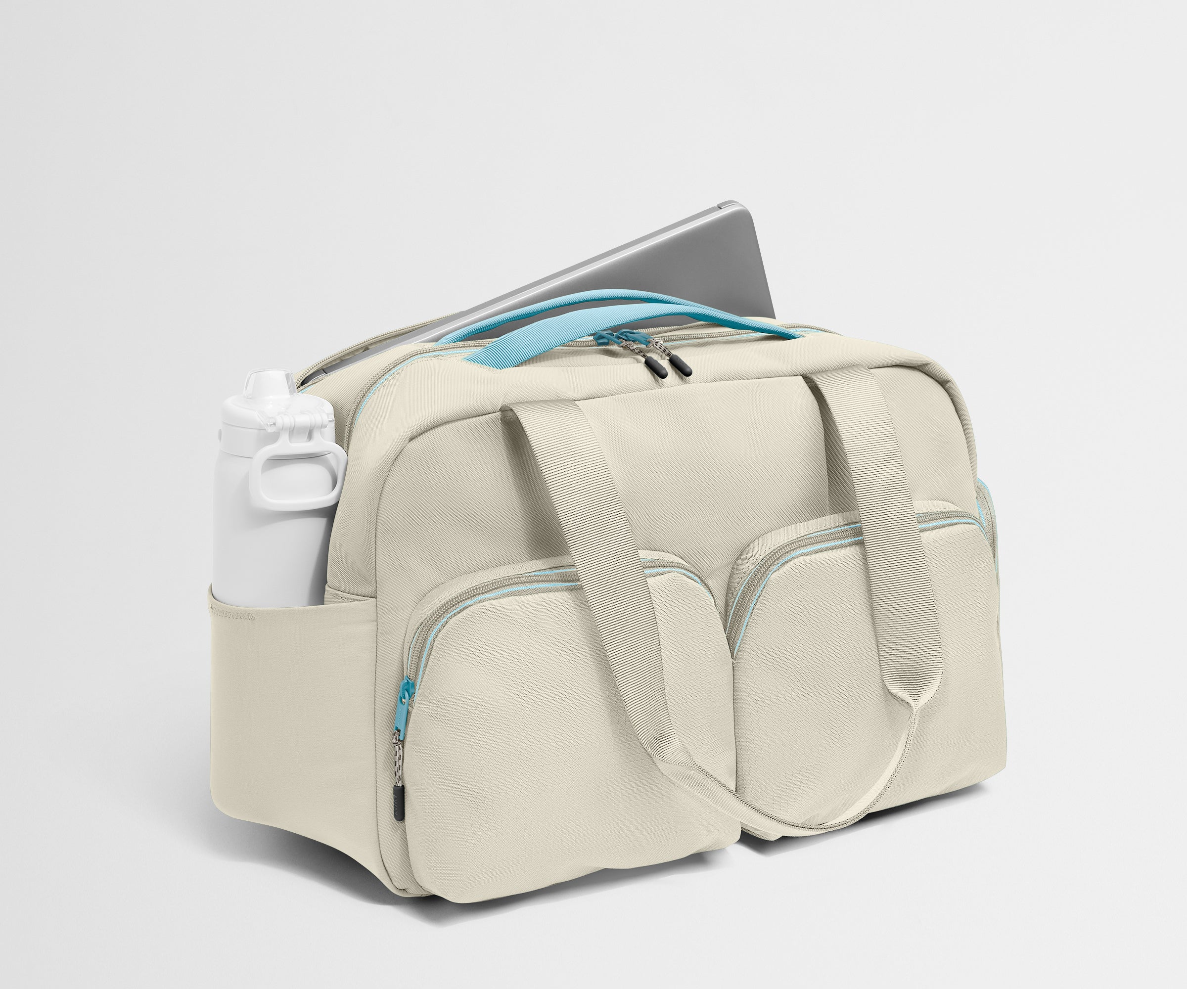 Gym Bag in Salt White