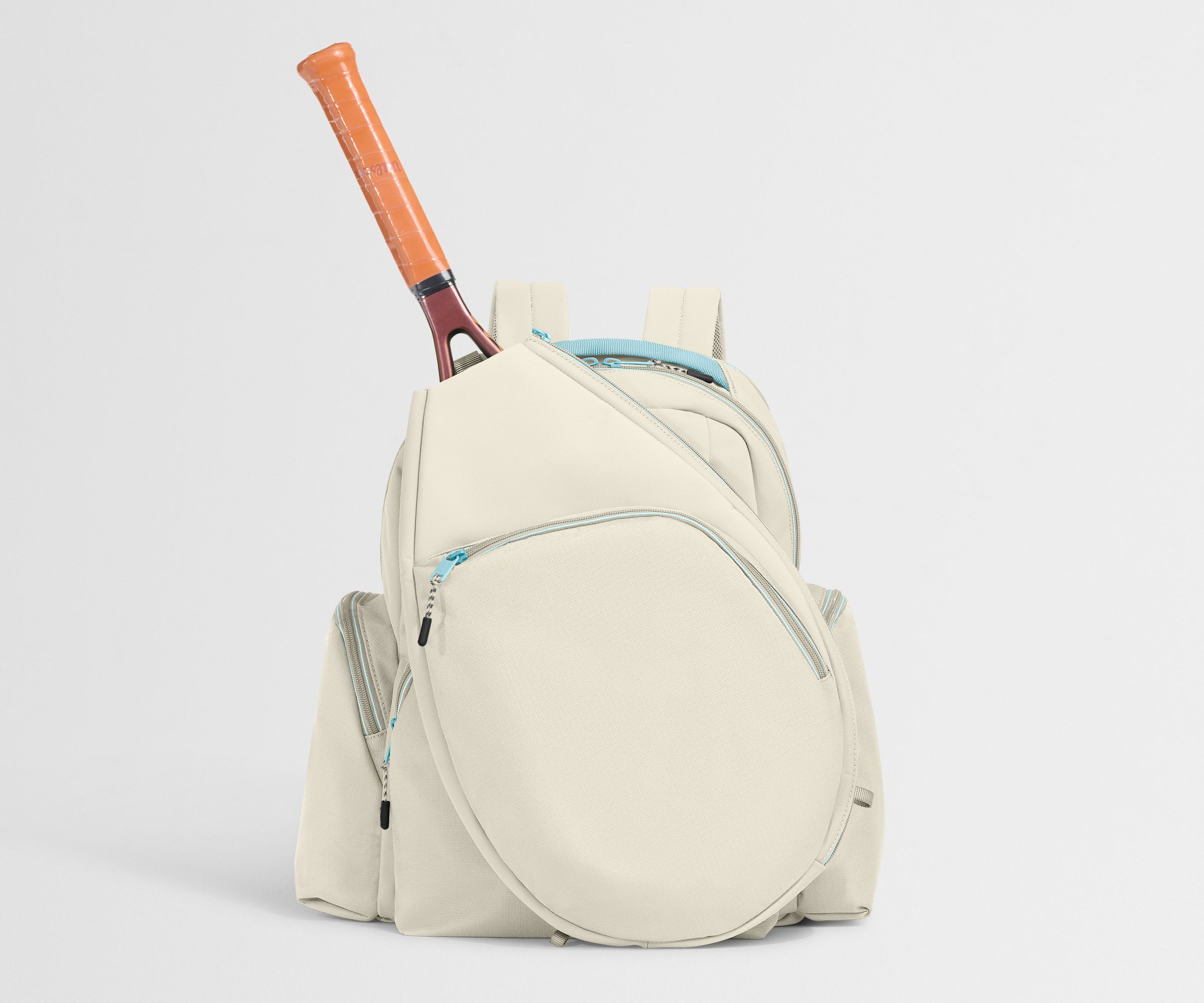 Racket Bag in Salt White