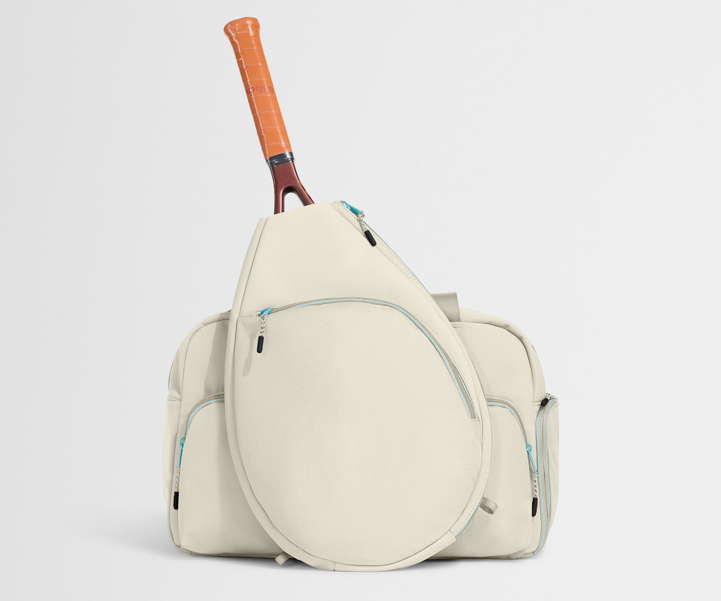 Racket Bag in Salt White