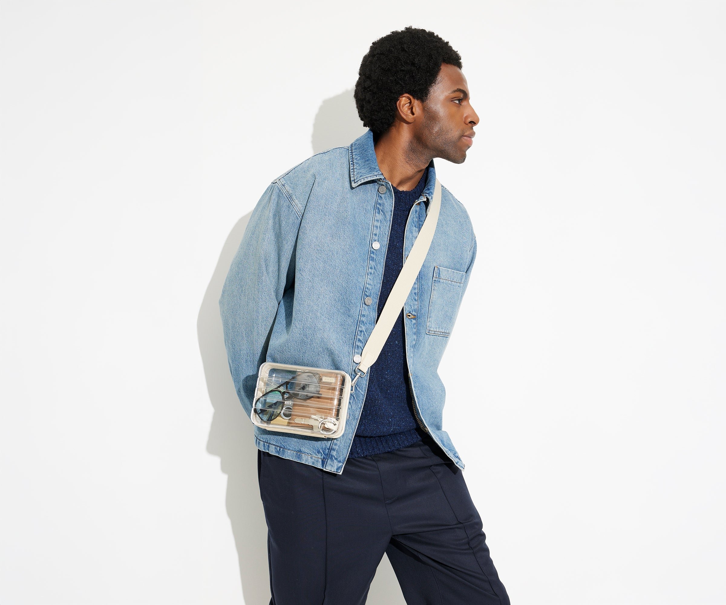 Stadium Bag in Salt White